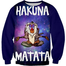 Load image into Gallery viewer, The Lion King Rafiki Hakuna Matata Sweatshirt Kids