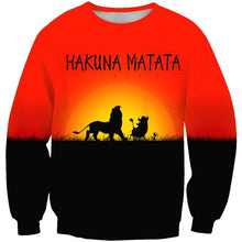 Load image into Gallery viewer, The Lion King Hakuna Matata Sweatshirt Kids