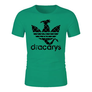 Game of Thrones Dracarys Black Letter T-Shirt Men