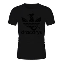 Load image into Gallery viewer, Game of Thrones Dracarys Black Letter T-Shirt Men