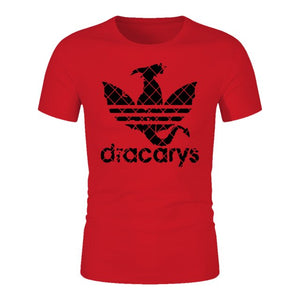 Game of Thrones Dracarys Black Letter T-Shirt Men