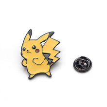 Load image into Gallery viewer, Pokemon Pikachu and Raichu Brooch Pins