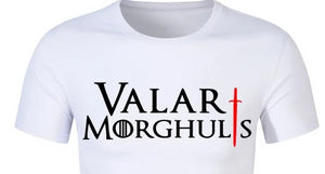 Game Of Thrones Valar Morghulis 2019 Summer T-Shirt Men