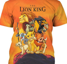 Load image into Gallery viewer, The Lion King 2 Models T-Shirt Men