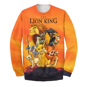 The Lion King 3 Models Sweatshirt Men