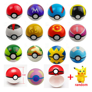 Pokemon Parkball + 1 Random Pokemon Anime Figure