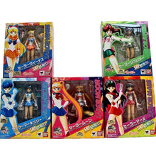 Load image into Gallery viewer, Sailor Moon Mercury Mars Jupiter and Venus Japanese Anime Figures - Anime