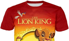 Load image into Gallery viewer, The Lion King Simba and Zazu T-Shirt Kids