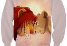 Load image into Gallery viewer, The Lion King Simba and Nala Sweatshirt Kids