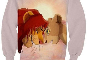 The Lion King Simba and Nala Sweatshirt Kids