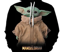 Load image into Gallery viewer, The Mandalorian Baby Yoda Sweatshirt Men