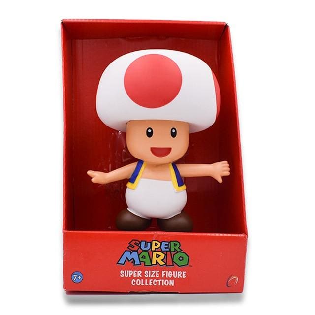 Super Mario Bros Figure: Toad Model Collection Action Figure - Video Games