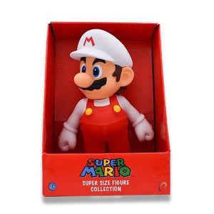 Super Mario Bros Figure: Mario white Model Collection Action Figure - Video Games