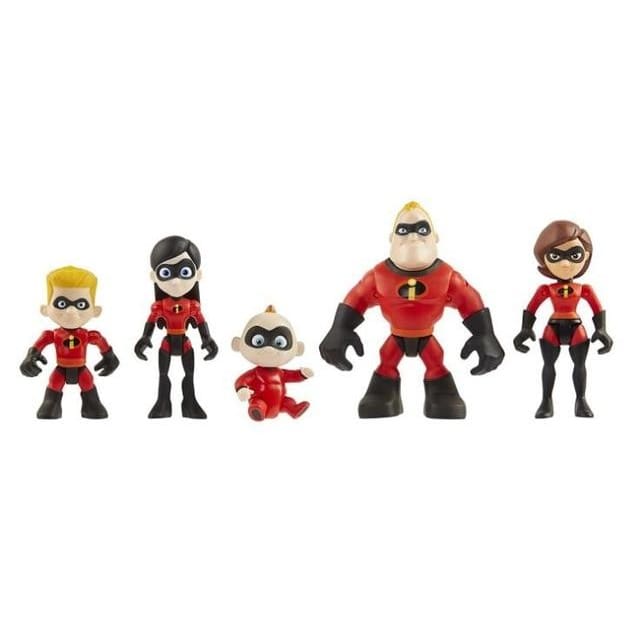 The Incredibles 2 Anime Figures Set 5 units - Movies