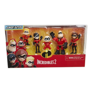 The Incredibles 2 Anime Figures Set 5 units - Movies